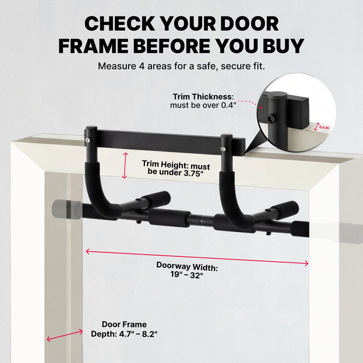 Classic Doorway Pull Up Bar