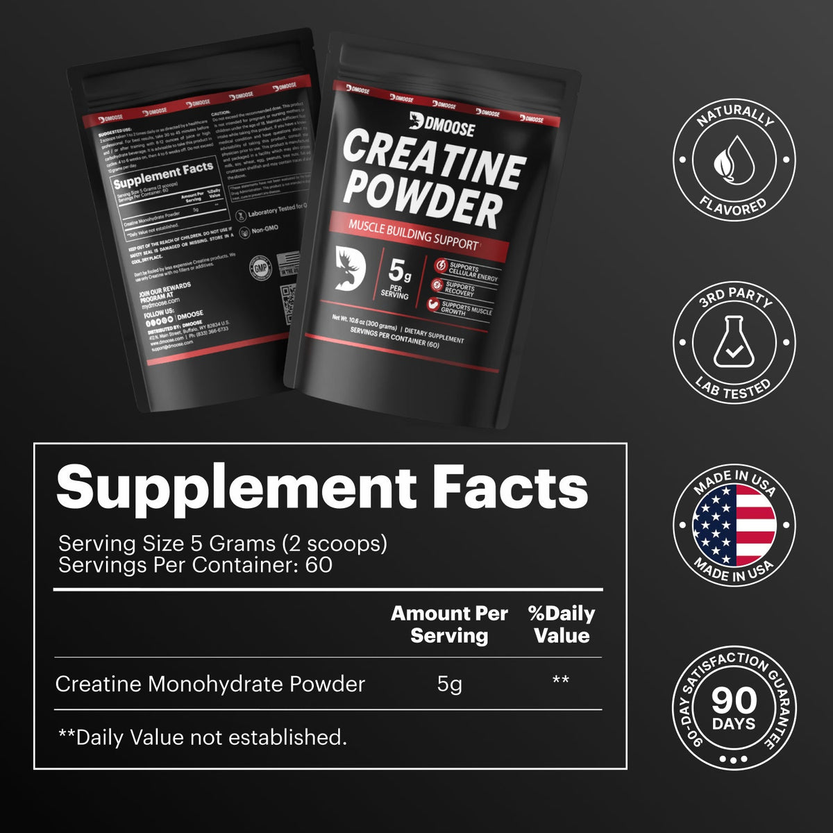 Creatine Monohydrate Powder