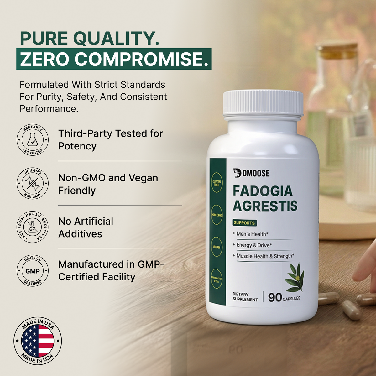 Fadogia Natural Vitality Support