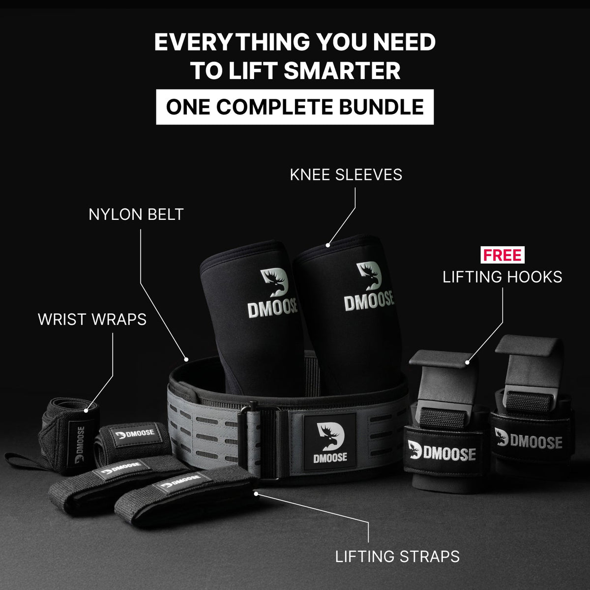 Lifting Kit - Nylon Black