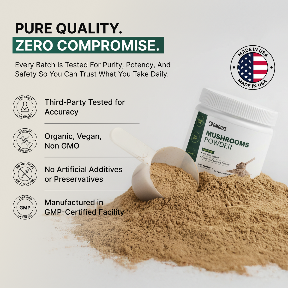 Organic Mushroom Powder