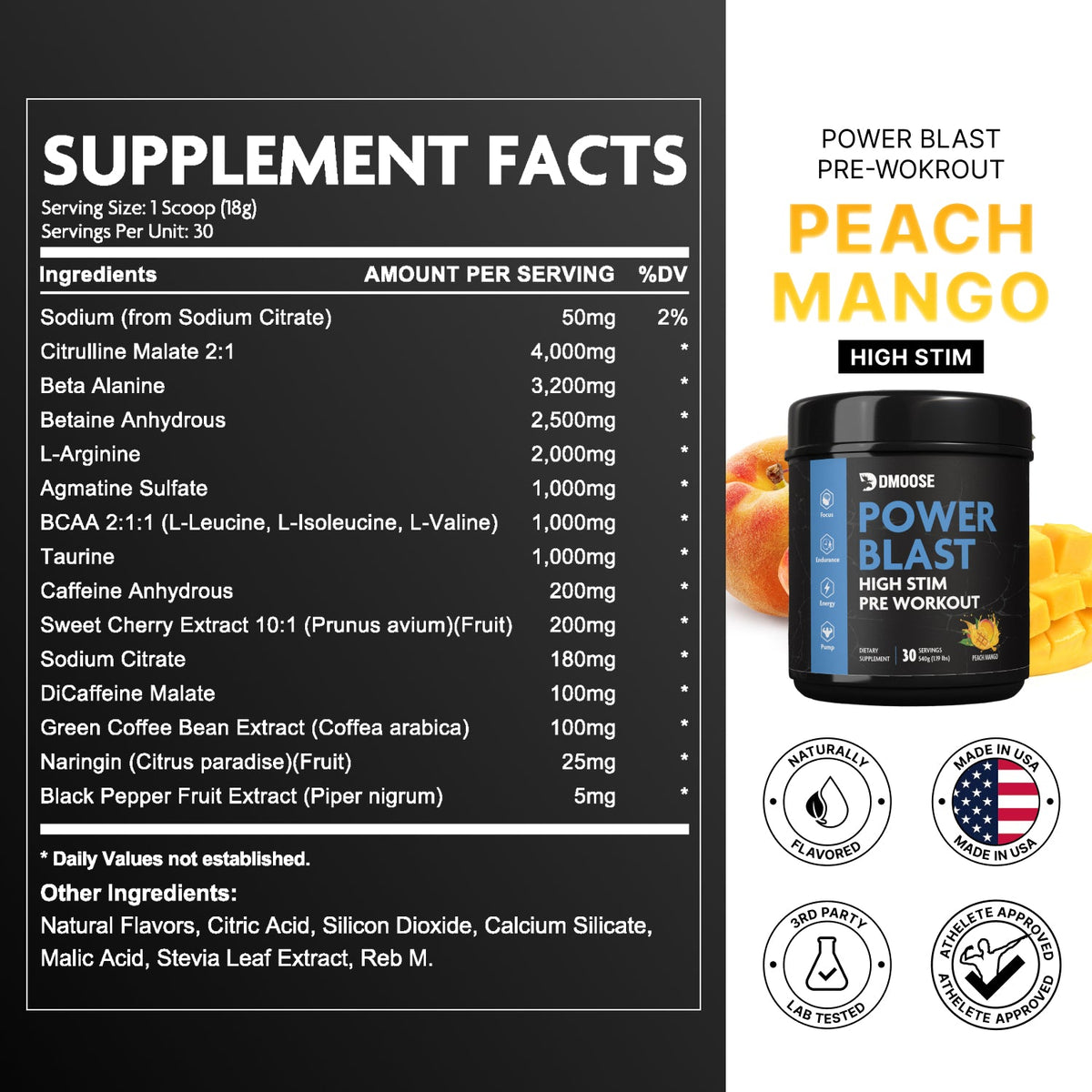 Power Blast Pre-Workout