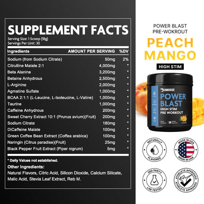 Power Blast Pre-Workout