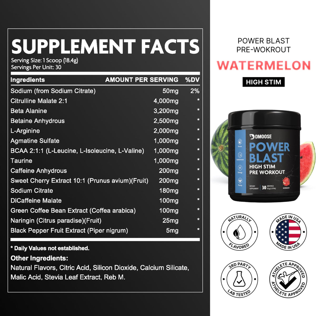 Power Blast Pre-Workout