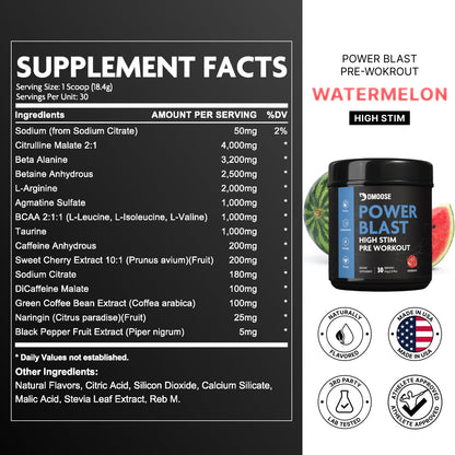 Power Blast Pre-Workout