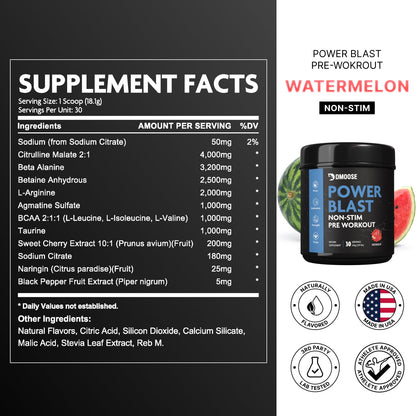 Power Blast Pre-Workout